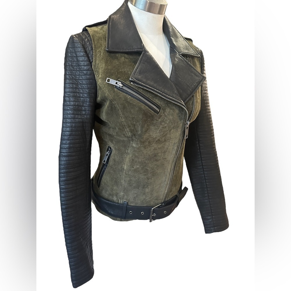 Only Suede and Vegan Leather Jacket
